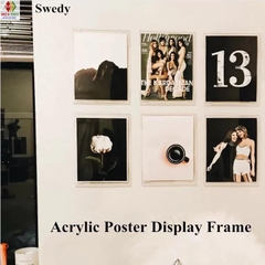 Mica Dán Tường, Acrylic Giá Đỡ Thực Đơn Giấy Quảng Cáo, Khung Đỡ, Nhà Hàng Bảng Giá Poster, Mica dán Tường