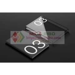 Hộp mica đựng sách, kích thước A4 A5 A6, Ngăn đựng 2,5cm
