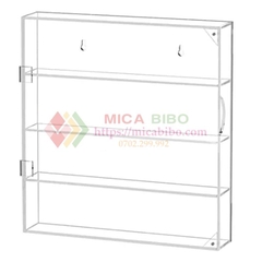 Hộp mica, Acrylic Cho Các Nhân Vật Pop Mini Treo Tường Hoặc Để Bàn, Hộp Bảo Quản Tủ