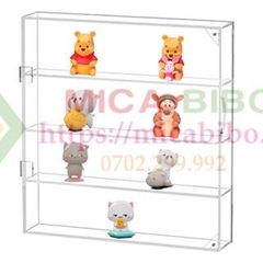Hộp mica, Acrylic Cho Các Nhân Vật Pop Mini Treo Tường Hoặc Để Bàn, Hộp Bảo Quản Tủ
