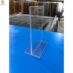 Menu mica hiển thị 2 mặt chữ T kích thước A3, A4, A5, A6, A7...