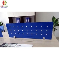 Vách ngăn bàn làm việc, có lỗ thoáng, Cao 45cm, dài nhiều kích thước, nhiều màu sắc