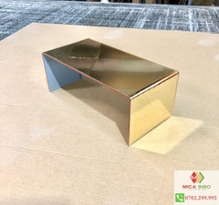 Kệ Mica tráng gương Chữ U, nhiều màu, nhiều kích thước, Dày 3mm