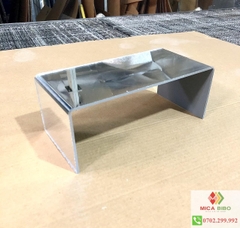 Kệ Mica tráng gương Chữ U, nhiều màu, nhiều kích thước, Dày 3mm
