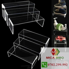 Kệ Mica Chữ U, nhiều màu, nhiều kích thươc, Dày 2mm 3mm 4mm