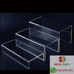 Kệ Mica chữ U trưng bày sản phẩm, nhiều kích thước, nhiều màu sắc 3mm 4mm 5mm