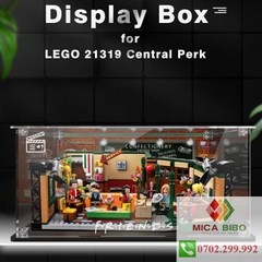 Hộp mica trưng bày Lego, lắp ráp, dày 3mm, nhiều kích thước.