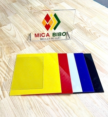 Tấm Mica khổ 30x20cm - dày 3mm - nhiều màu sắc