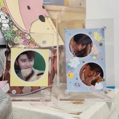 Khung ảnh acrylic trong suốt đứng được sáng tạo