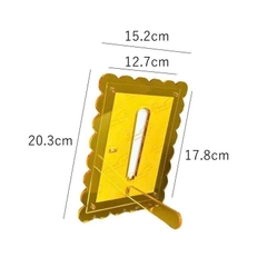 Khung ảnh Acrylic trong suốt A4 A5 A6 có chân đế từ tính DIY Poster Tranh treo tường để bàn