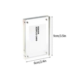 Khung Ảnh Bằng Acrylic Trong Suốt Đơn Giản Dùng Trang Trí Diy