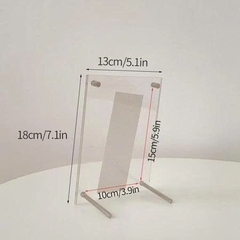 Khung Ảnh Bằng Acrylic Trong Suốt Đơn Giản Dùng Trang Trí Diy