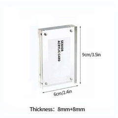 Khung Ảnh Bằng Acrylic Trong Suốt Đơn Giản Dùng Trang Trí Diy