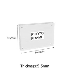 Khung Ảnh Bằng Acrylic Trong Suốt Đơn Giản Dùng Trang Trí Diy