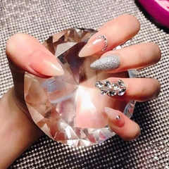 Kim cương nhựa Mica 10mm 12mm 14mm 16mm 18mm 20mm trưng bày, trang trí sản phẩm, chụp ảnh Nail