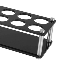 Khay ly rượu Mica dùng cho tiệc, quán bar màu đen