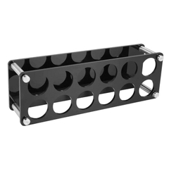 Khay ly rượu Mica dùng cho tiệc, quán bar màu đen