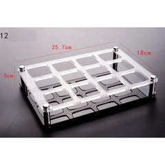 Khay ly rượu mica dùng cho quán bar, nhà hàng, tiệc cưới