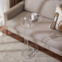 Bàn mica, Bàn trà Acrylic trong suốt cao cấp - Bàn trà Mica cao cấp