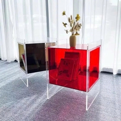 Bàn mica, Bàn cafe, bàn trà đặt phòng ngủ, phóng khách, bàn mica, bàn acrylic nhiều màu sắc