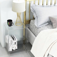Bàn Mica, Bàn Sofa Acrylic Phòng Khách Đơn Giản, Bàn Trà sang trọng, bàn Phòng Ngủ Trong Suốt