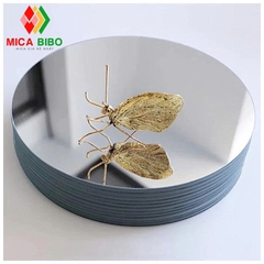 Tấm Mica Gương tròn - dày 3mm kích thước từ 15cm- 60cm