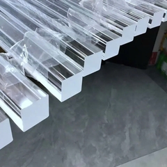 Trụ Mica Vuông Trong Suốt 2mm–30mm Dài 10–50cm | Xưởng MICA BIBO TP.HCM