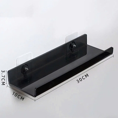 Kệ Mica treo tường phòng ngủ, nhà tắm, Giá treo tường để đồ cho nhà vệ sinh