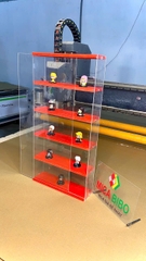 Hộp đựng đồ trong suốt gắn tường, để bàn, Hộp đựng đồ trong suốt Popmart, Giá trưng bày popmart, Molly