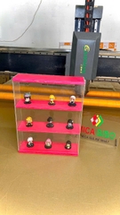 Hộp đựng đồ trong suốt gắn tường, để bàn, Hộp đựng đồ trong suốt Popmart, Giá trưng bày popmart, Molly