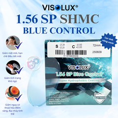 Tròng Kính VISOLUX 1.56 SP SHMC BLUE CONTROL