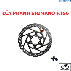 ĐĨA PHANH SHIMANO RT56 160MM + 6 ỐC