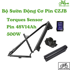 COMBO PIN SƯỜN ĐỘNG CƠ CZJB 48V750W TORQUES SENSOR