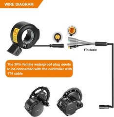 TAY GA GẠT ĐỘNG CƠ BAFANG