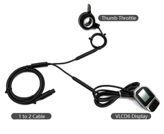 MÀN HÌNH DÂY NỐI 1T2 VÀ TAY GA ĐỘNG CƠ TSDZ2 VLCD6