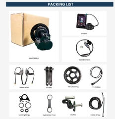 ĐỘNG CƠ TRỤC GIỮA TOSEVEN 48V1000W 68/73MM