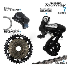 BỘ GROUPSET SAU 7 TỐC ĐỘ