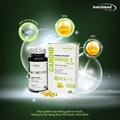 HOTCHLAND MEGACARDIO - VIÊN UỐNG DẦU CÁ OMEGA3