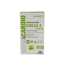 HOTCHLAND MEGACARDIO - VIÊN UỐNG DẦU CÁ OMEGA3