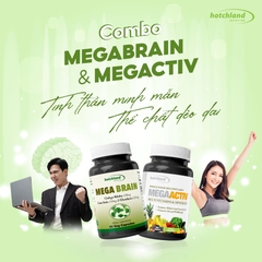 COMBO MEGABRAIN & MEGAACTIV: TINH THẦN MINH MẪN - THỂ CHẤT DẺO DAI