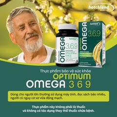 HOTCHLAND OPTIMUM OMEGA 3.6.9 - VIÊN UỐNG BỔ MẮT, BỔ NÃO, HỖ TRỢ TIM MẠCH