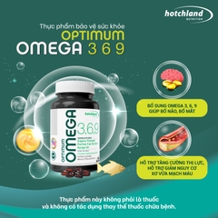HOTCHLAND OPTIMUM OMEGA 3.6.9 - VIÊN UỐNG BỔ MẮT, BỔ NÃO, HỖ TRỢ TIM MẠCH