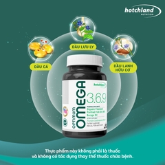 HOTCHLAND OPTIMUM OMEGA 3.6.9 - VIÊN UỐNG BỔ MẮT, BỔ NÃO, HỖ TRỢ TIM MẠCH