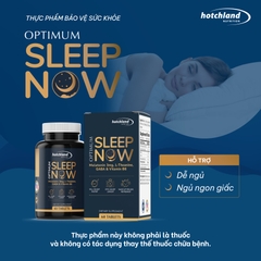HOTCHLAND OPTIMUM SLEEP NOW - VIÊN UỐNG HỖ TRỢ NGỦ NGON GIẤC