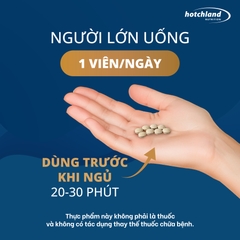 HOTCHLAND OPTIMUM SLEEP NOW - VIÊN UỐNG HỖ TRỢ NGỦ NGON GIẤC