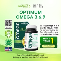HOTCHLAND OPTIMUM OMEGA 3.6.9 - VIÊN UỐNG BỔ MẮT, BỔ NÃO, HỖ TRỢ TIM MẠCH