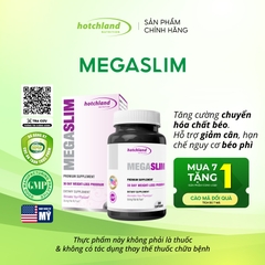 HOTCHLAND MEGASLIM - VIÊN UỐNG HỖ TRỢ CHUYỂN HÓA CHẤT BÉO, KIỂM SOÁT CÂN NẶNG