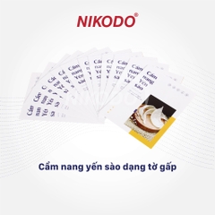 CẨM NANG YẾN SÀO DẠNG TỜ GẤP