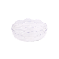 HỘP NHỰA TRÒN HOA MAI (50G)