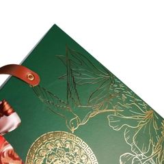 Hộp Quà Song Yến Lục Sắc - Quai Da